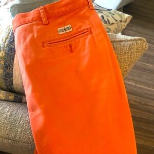 Men’s pumpkin/ fall Ralph Lauren/Polo shorts. 38 waist